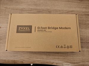Zyxel G.fast Bridge Modem GM4100‑BD reititin Mökkiseriffit tietokonekorjaus ja internet‑asennukset